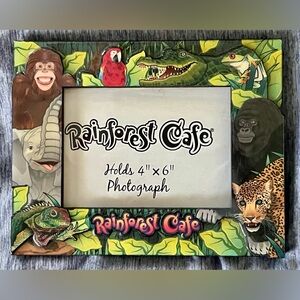 Rainforest Cafe picture frame (ceramic) - 4x6
